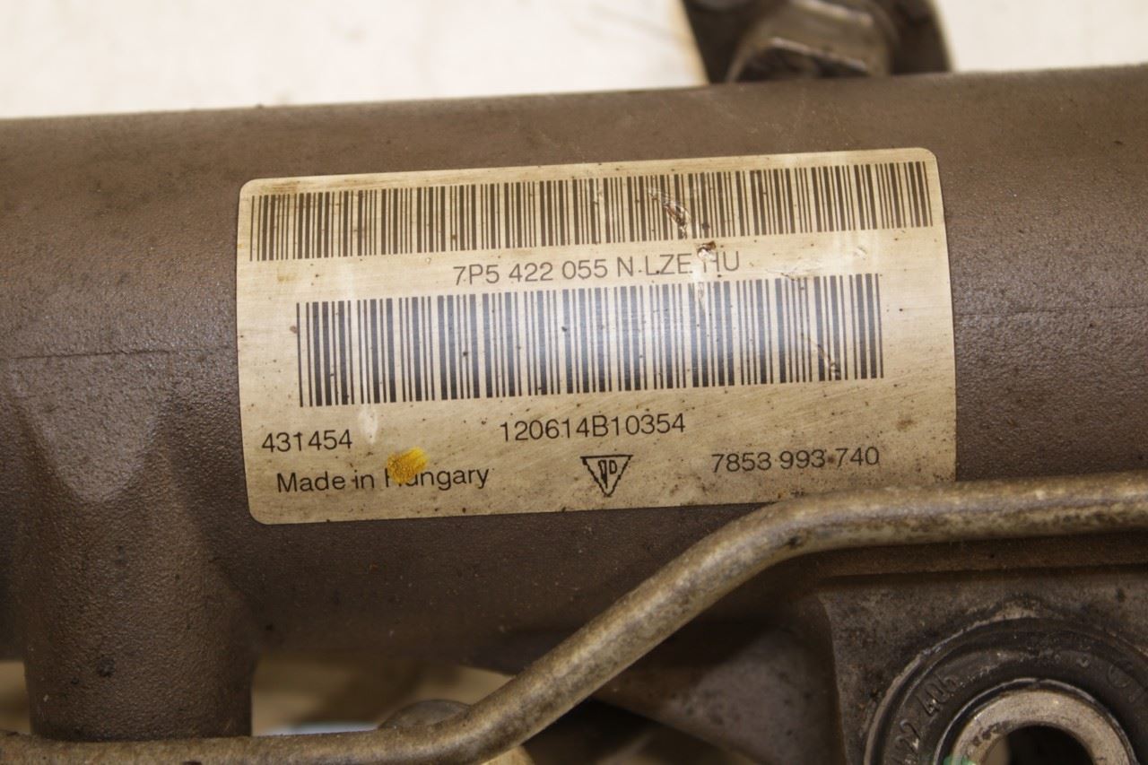11-18 Porsche Cayenne Platinum Power Steering Gear Rack and Pinion 7P5-422-055-N - Alshned Auto Parts