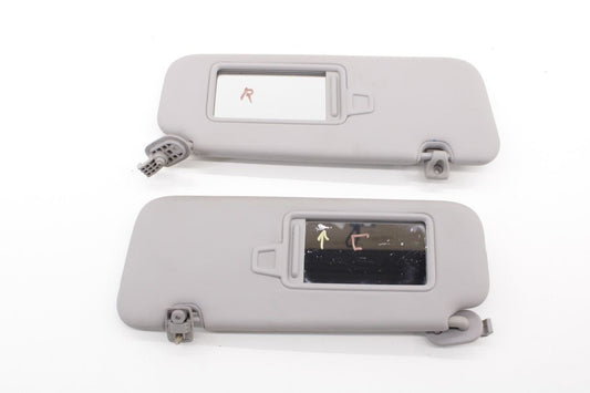 16-20 Hyundai Elantra Value Edition Front RH and LH Side Sun Visor Set w/ Mirror - Alshned Auto Parts