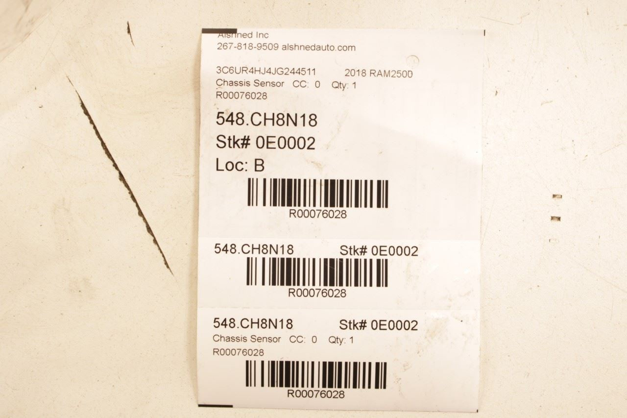 2014-2018 RAM 2500 Tradesman 6.4L Oxygen Sensor Set of 4 5149171AA OEM - Alshned Auto Parts