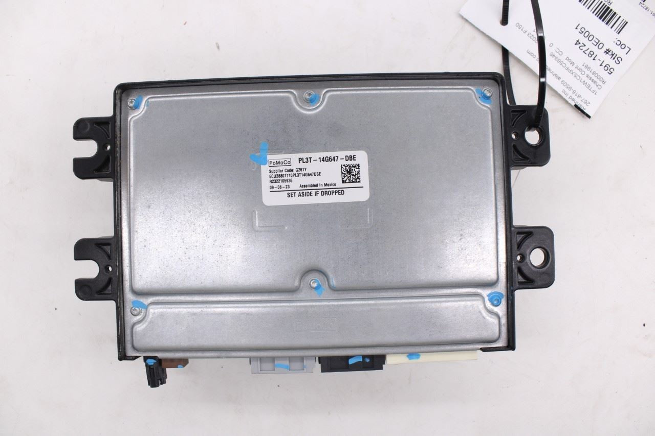 22-2024 Ford F150 XLT Supercrew Driver Assist Camera Module PL3T-14G647-DBE OEM5