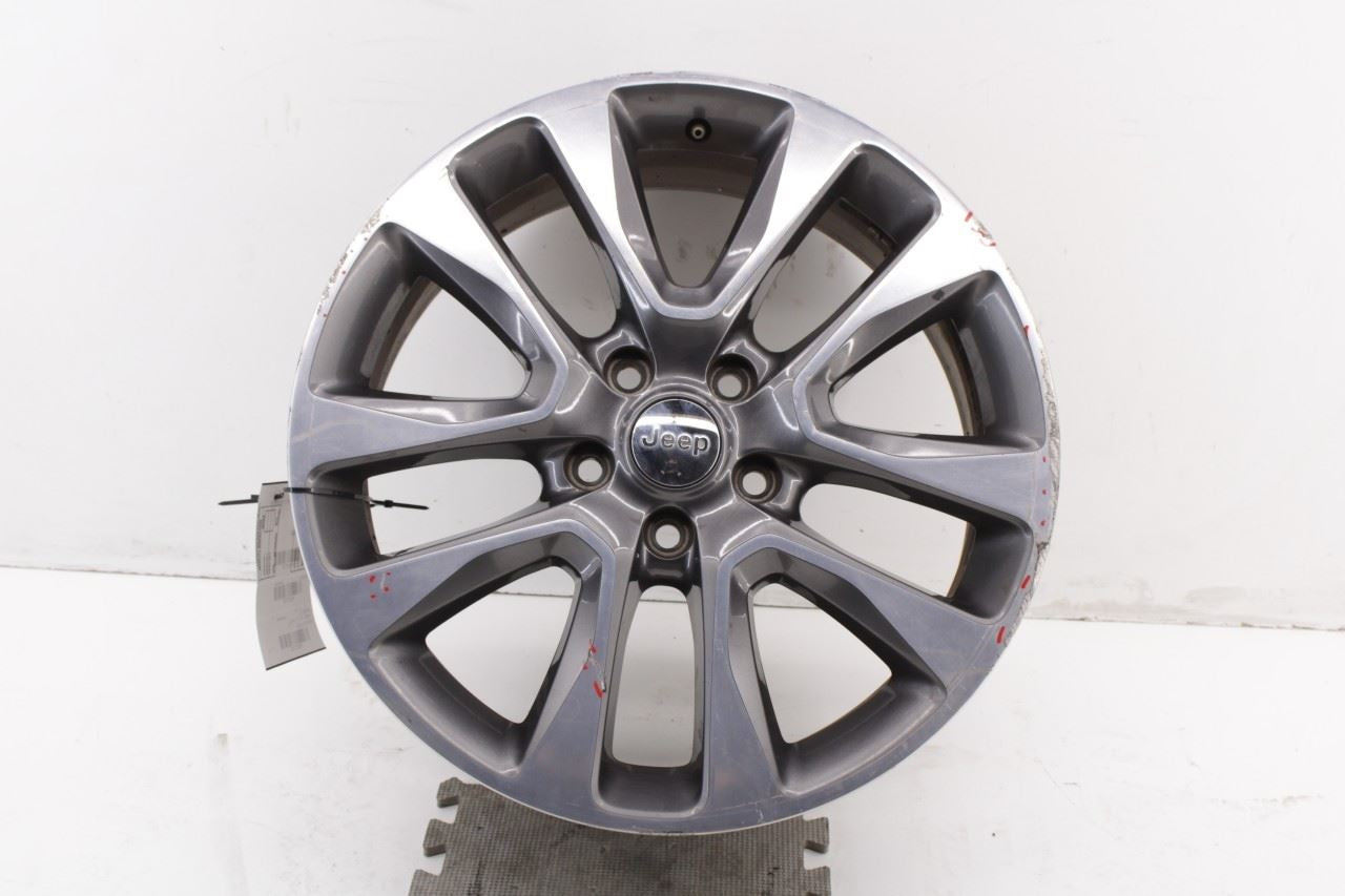 17-18 Jeep Grand Cherokee Aluminum Wheel R20x8J 5 V Spoke 5XL06TRMAA OEM *ReaD* - Alshned Auto Parts