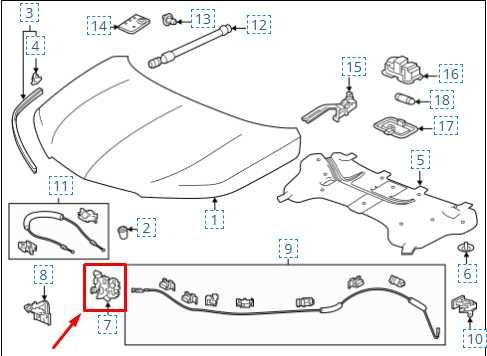 2017-2020 Acura MDX Advance Front Hood Lock Latch Actuator 74120-TZ5-A03 OEM - Alshned Auto Parts