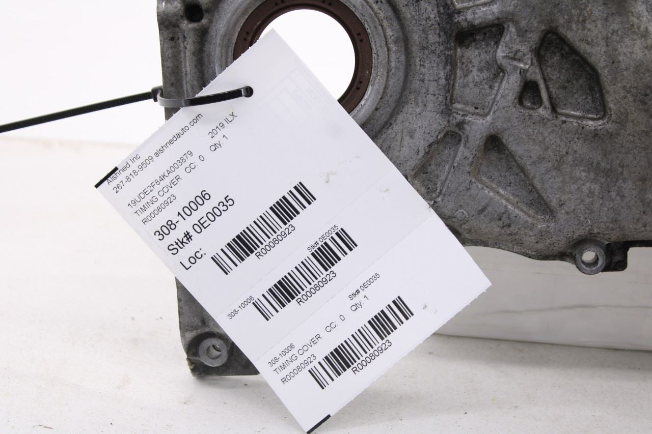 2016-2022 Acura ILX Technology A-Spec 2.4L FWD Engine Front Timing Chain Cover4