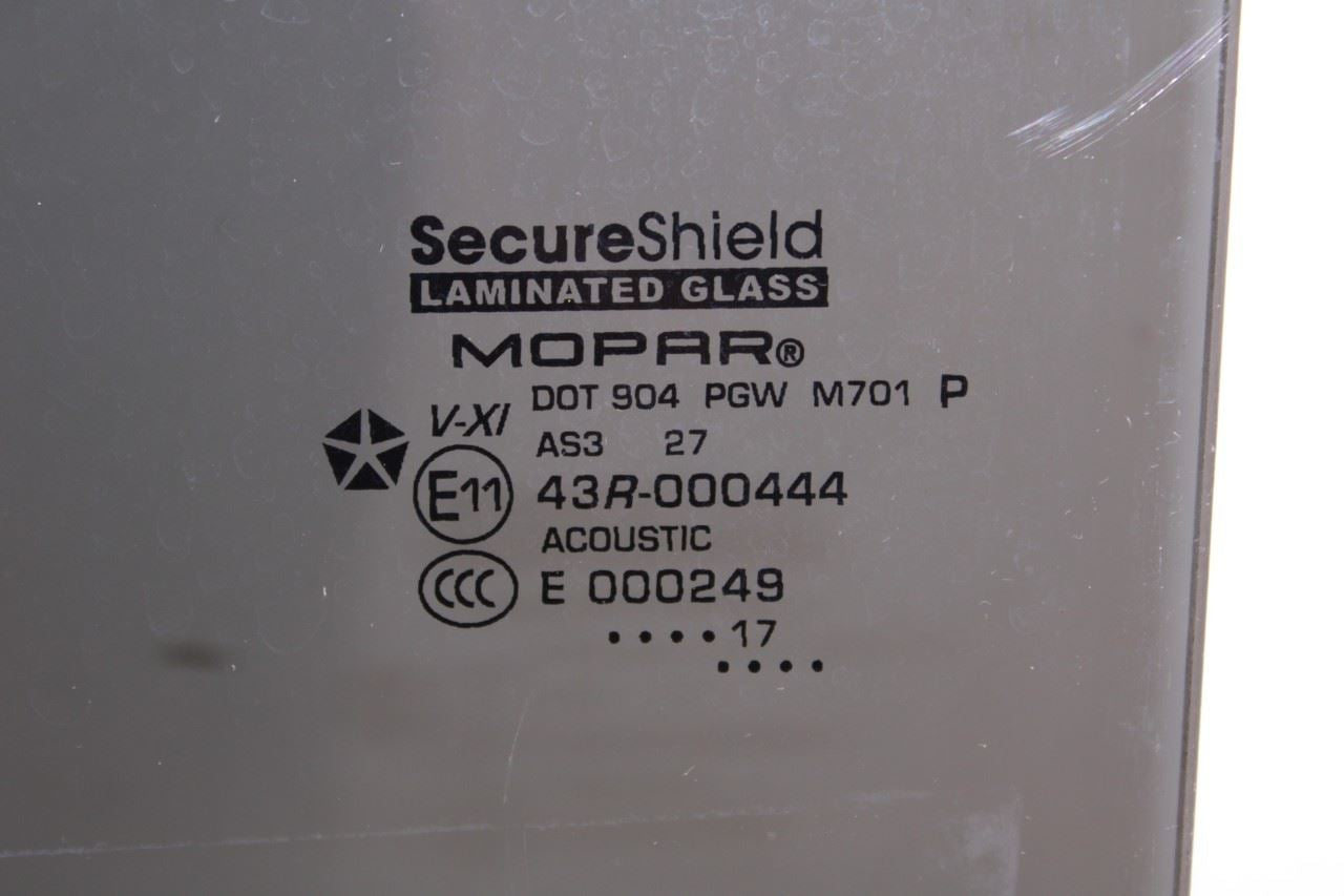 15-21 Jeep Grand Cherokee Summit Rear Left Door Window Acoustic Laminated Glass - Alshned Auto Parts