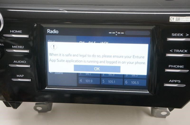 18-2020 Toyota Camry Touchscreen Radio Display Receiver 86140-06410 OEM *ReaD* - Alshned Auto Parts