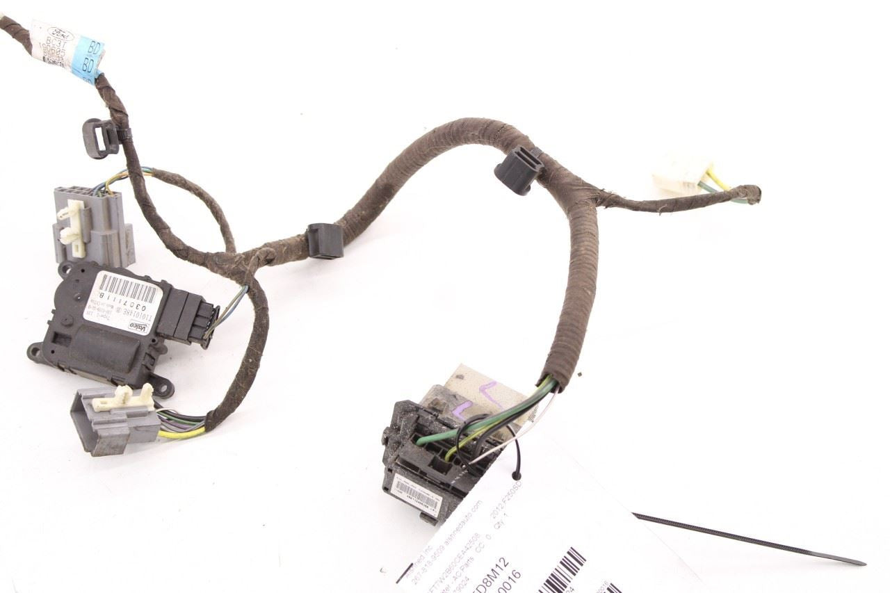 11-12 Ford F250 SD HVAC System Wire Harness w/ Blend Door Actuator and Resistor - Alshned Auto Parts