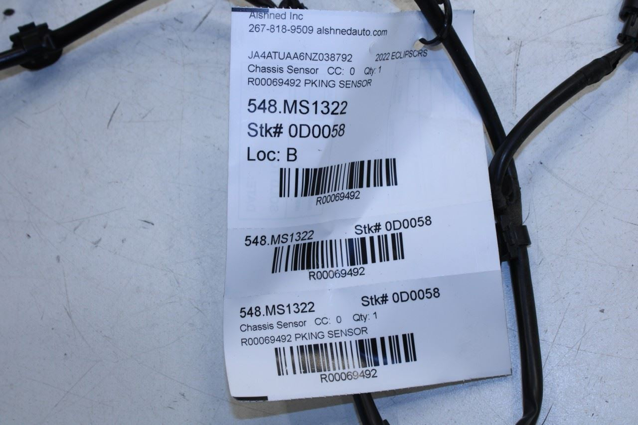 2022-24 Mitsubishi Eclipse Cross ES Rear Bumper Wire Harness w/ Parking Sensors - Alshned Auto Parts