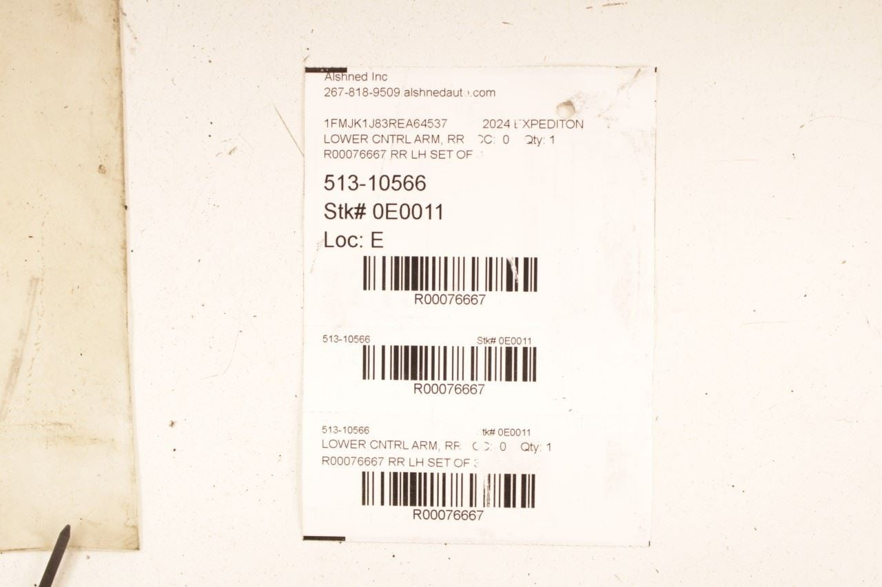 22-24 Ford Expedition MAX XLT 4WD Rear LH Lower and Upper Control Arm Set *ReaD* - Alshned Auto Parts