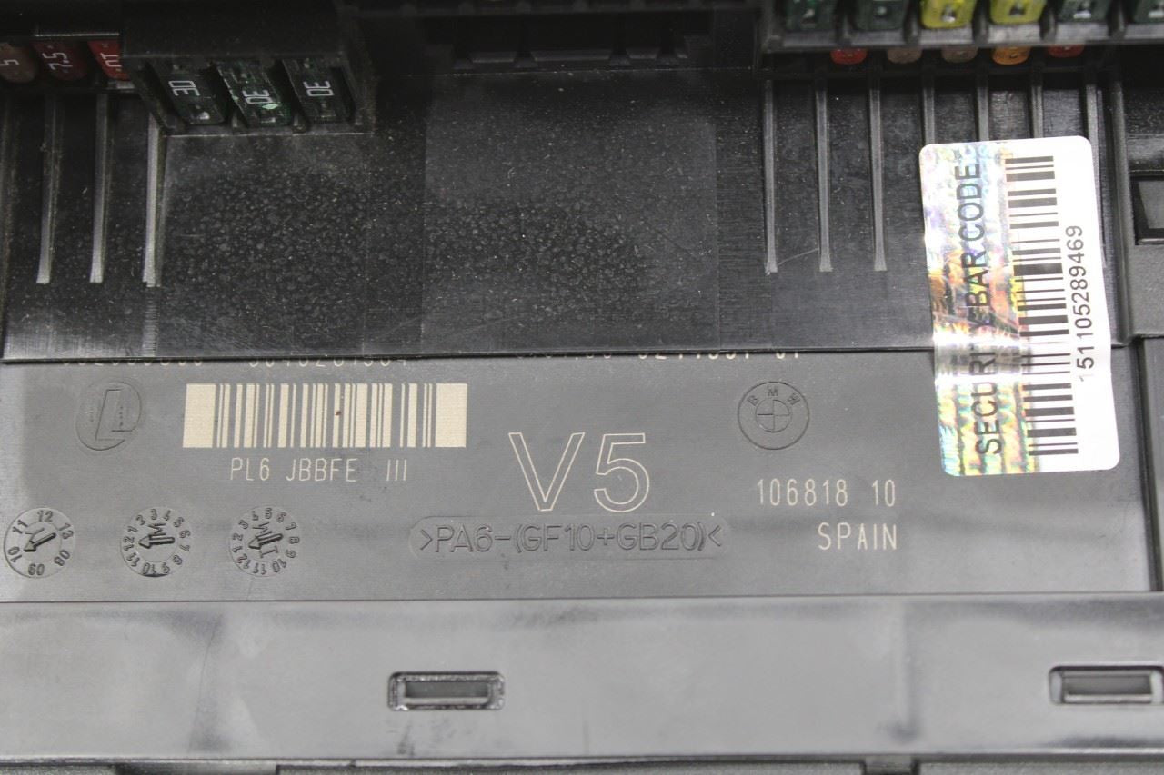 2010-2012 BMW 750Li xDrive 4.4L AWD Front Power Distribution Fuse Relay Block - Alshned Auto Parts