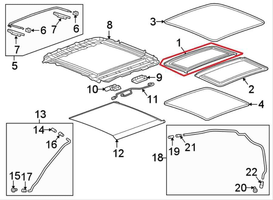 2017-2019 Buick LaCrosse Premium Roof Window Front Sunroof Panel Glass 841177351
