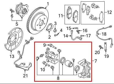 2019-2025 Infiniti QX50 LUXE Rear Right Side Brake Disc Caliper 44001-5NA1A OEM - Alshned Auto Parts