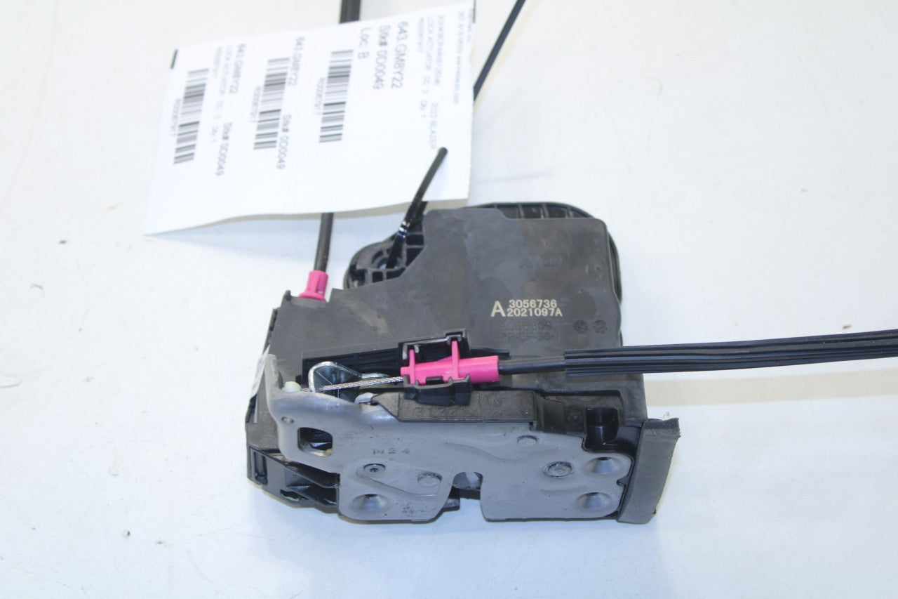 2019-2024 Chevrolet Blazer 2LT Rear Left Side Door Lock Latch Actuator 13546570 - Alshned Auto Parts