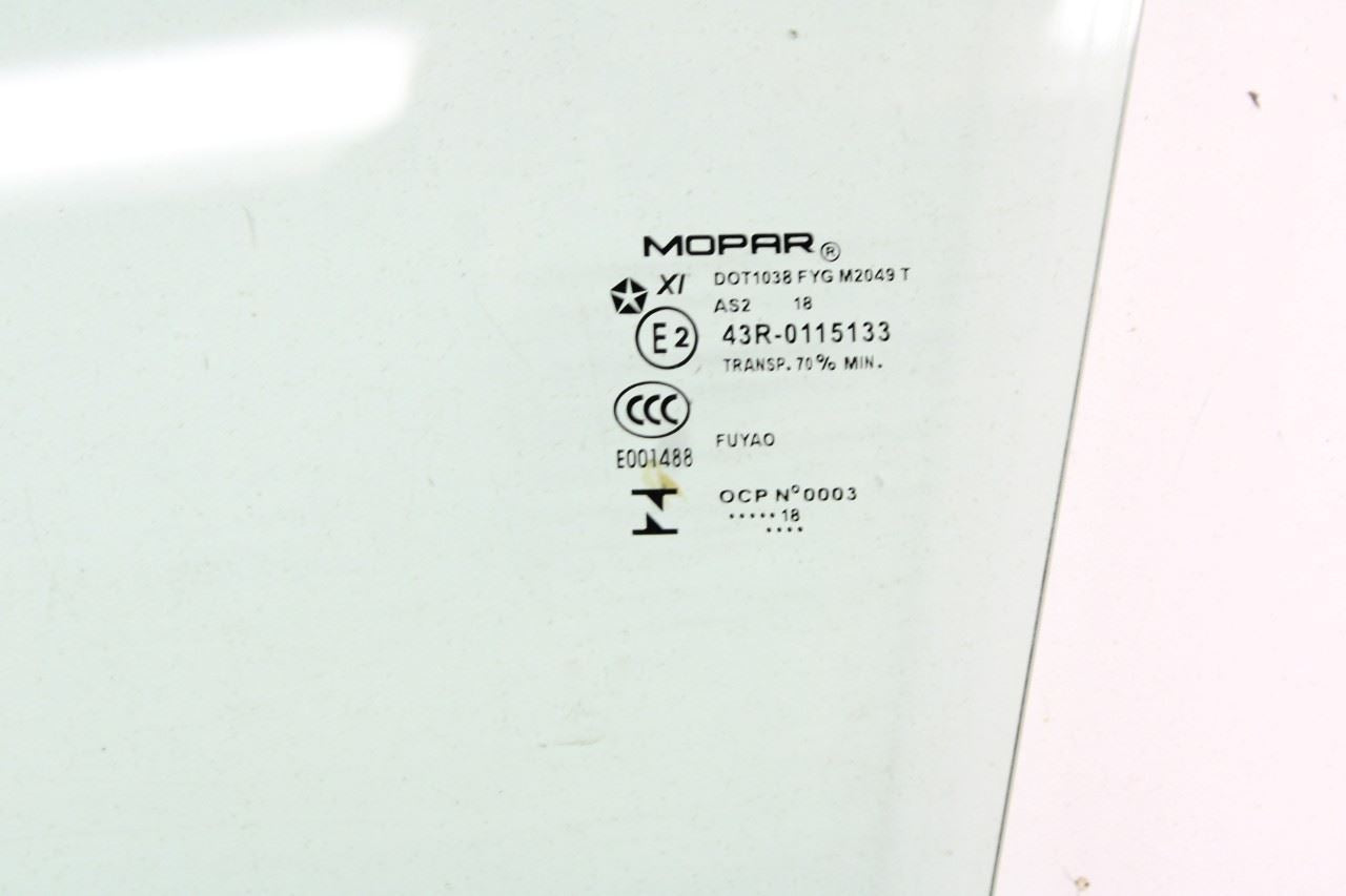 2011-2021 Jeep Grand Cherokee Limited Front Left Driver Side Door Window Glass - Alshned Auto Parts