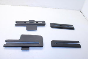 13-20 Nissan Pathfinder SV Rear Seat Left Side 2nd Row Rail Track Cover Trim Set