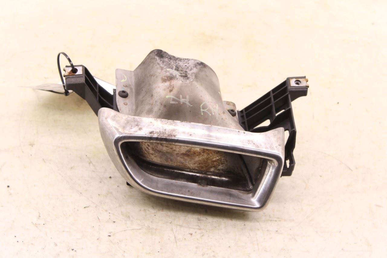 19-25 Infiniti QX50 LUXE Rear Right Bumper Exhaust Muffler Tip Lower Baffle Trim - Alshned Auto Parts