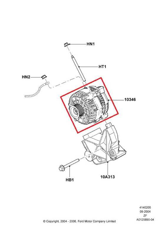 2009-2010 Ford Mustang Conv 4.0L V6 Alternator Engine Generator 9R3T-10300-AA1