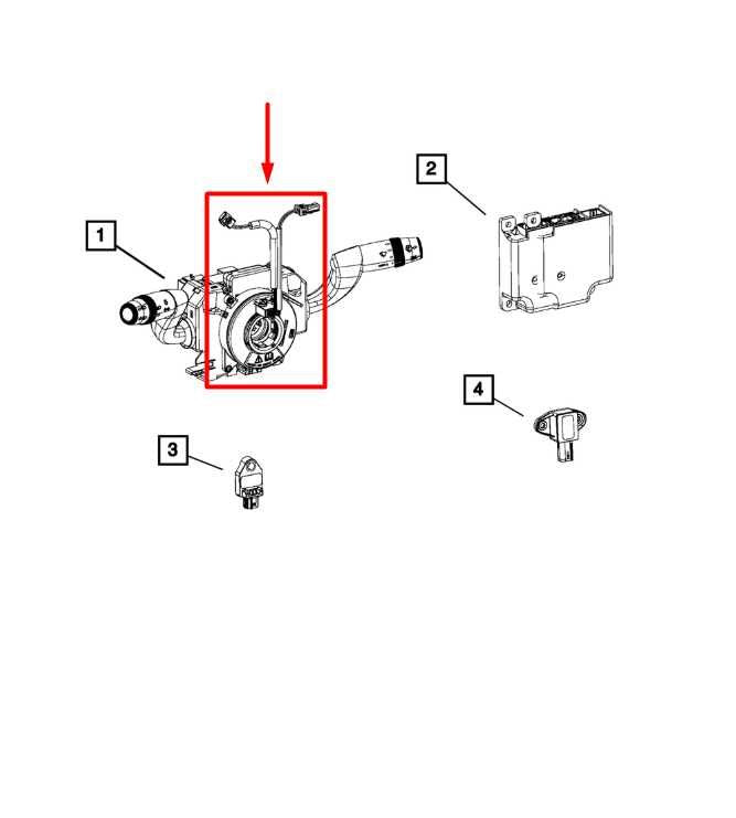 2015-2021 RAM Promaster City Steering Column Clock Spring 5XY74LXHAA OEM *ReaD* - Alshned Auto Parts