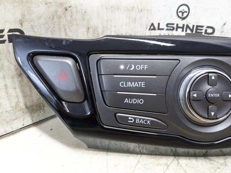 17-20 Nissan Pathfinder Multimedia Radio Climate Control Panel 210260-9PJ0A OEM - Alshned Auto Parts