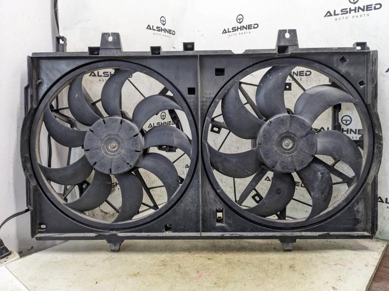 2014-2020 Nissan Rogue Dual Radiator Cooling Fan Motor Assembly 21481-4BA0A OEM - Alshned Auto Parts