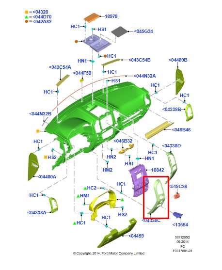 2015-2020 Ford F150 XL Front LH Dash Air Vent Grille w/ Trim Cover FL3Z-19893-AP - Alshned Auto Parts