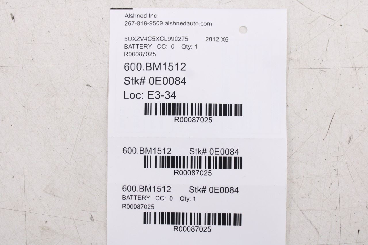 11-13 BMW X5 xDrive35i 3.0L AWD Battery Terminal Power Distribution Junction Box15