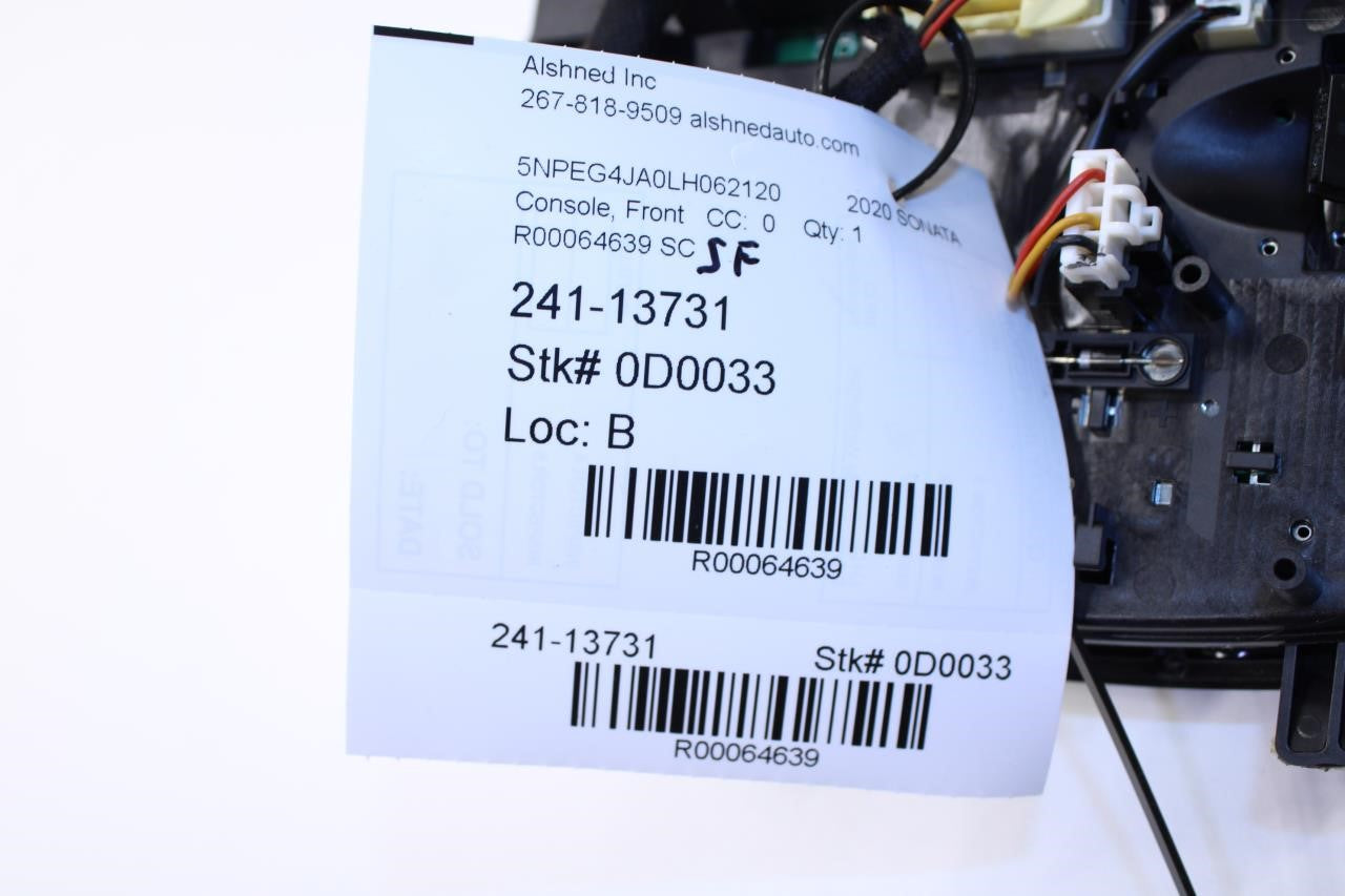 2020-23 Hyundai Sonata SE Roof Overhead Console Dome Light Lamp 92800-L0000-NVC - Alshned Auto Parts