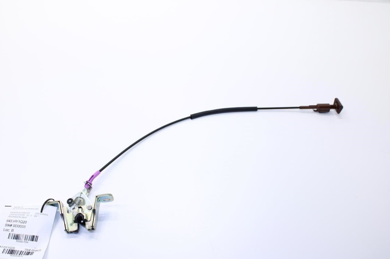 2020-2022 Hyundai Sonata SE Rear Right Side 2nd Row Seat Latch Lock 89T60-L1000 - Alshned Auto Parts