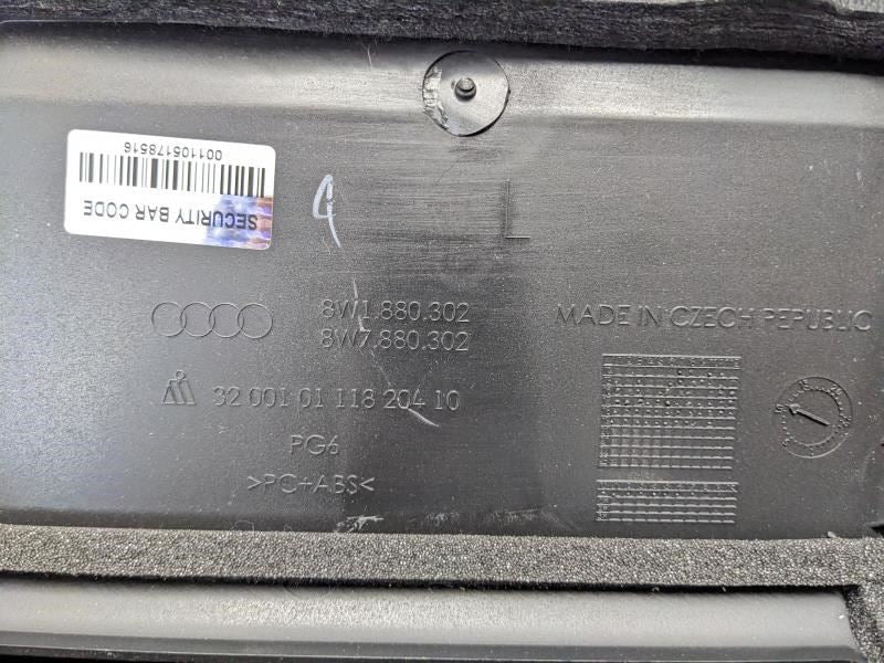 18-23 Audi S5 Premium 3.0L AWD Glove Box Storage Compartment 8W1-880-302-6PS OEM - Alshned Auto Parts