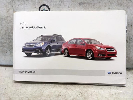 2013 Subaru Legacy / Outback Owners Manual Set with Case MSA5M1304A OEM - Alshned Auto Parts