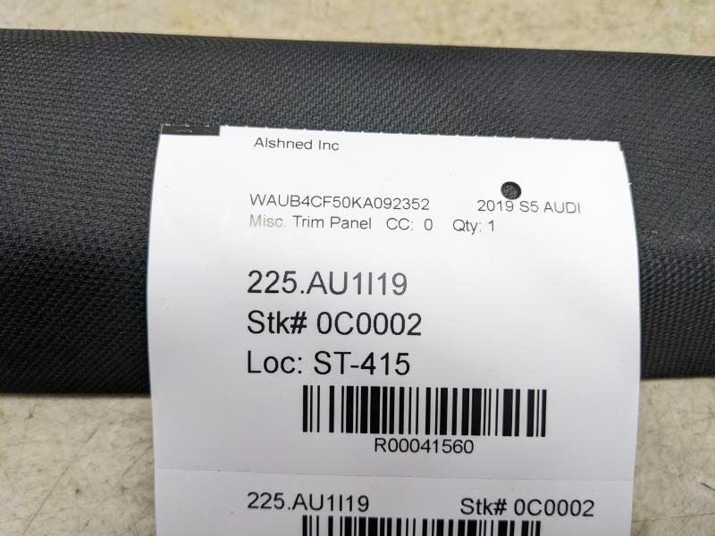 2018-2025 Audi S5 Front Right Side Windshield A-Pillar Trim Panel Molding *ReaD* - Alshned Auto Parts