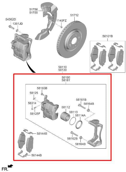 21-23 Hyundai Santa Fe Front Driver Left Side Brake Disc Caliper 58110-P2000 OEM - Alshned Auto Parts
