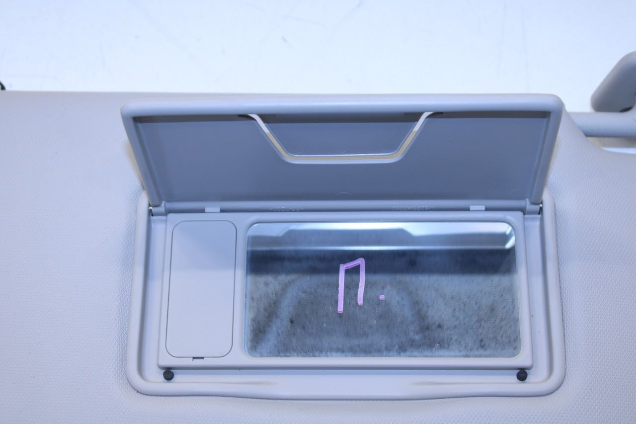 18-25 Mitsubishi Eclipse Cross ES Front Passenger Right Side Sun Visor w/ Mirror - Alshned Auto Parts