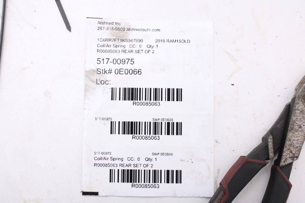 2014-2024 RAM 1500 Classic Express Quad Cab Rear Right and Left Side Coil Spring11