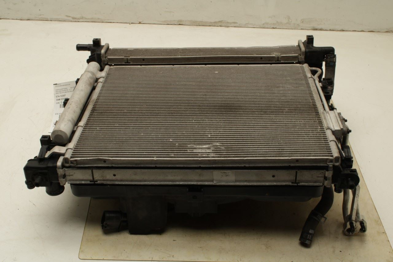 23-25 Kia Sportage Hybrid EX 1.6L turbo Engine Cooling Radiator Fan Assy *ReaD* - Alshned Auto Parts