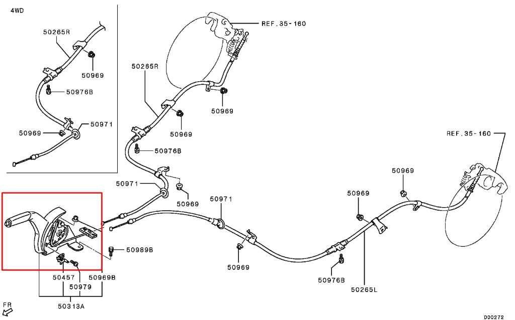 2011-24 Mitsubishi Outlander Sport SE 2.0L Emergency Parking Brake Lever Handle - Alshned Auto Parts