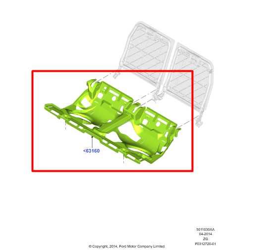 2018-2023 Ford Mustang Coupe Rear Seats Upper and Lower Cushion JR3Z-6363804-BB - Alshned Auto Parts