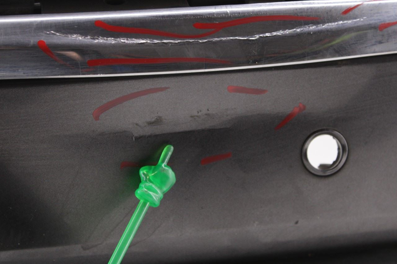 2017-2021 Jeep Grand Cherokee Overland Rear Bumper Cover 68334936AA OEM *ReaD* - Alshned Auto Parts