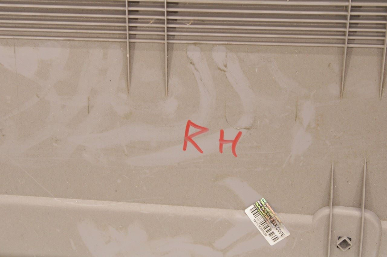 12-20 Isuzu NPR HD 6.0L Front Passenger Right Side Sun Visor w/ Header Roof Tray - Alshned Auto Parts