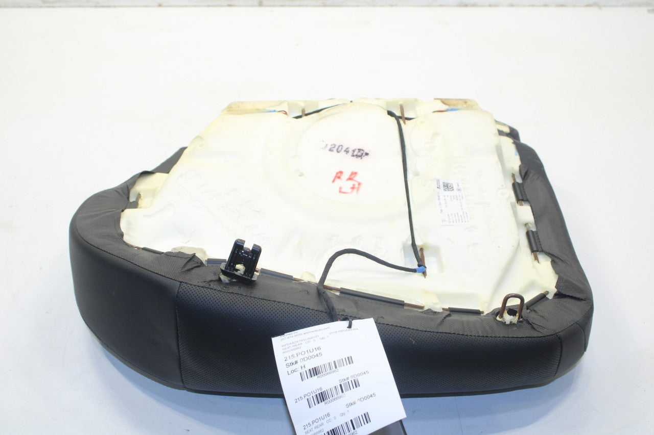 2010-16 Porsche Panamera 4 3.6L Rear Driver Left Side 2nd Row Seat Lower Cushion - Alshned Auto Parts