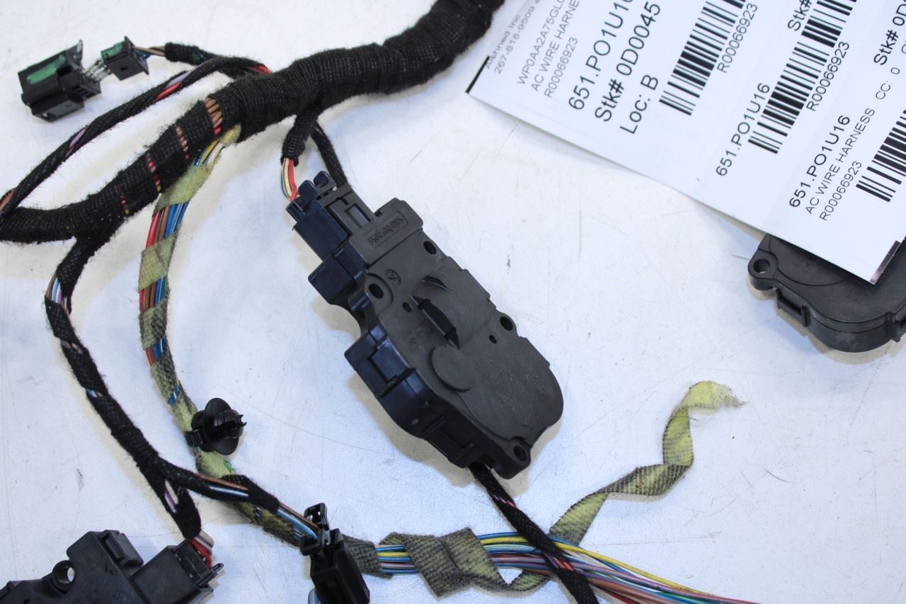 2010-2016 Porsche Panamera HVAC Blend Door Actuator Motor Set with Wire Harness - Alshned Auto Parts