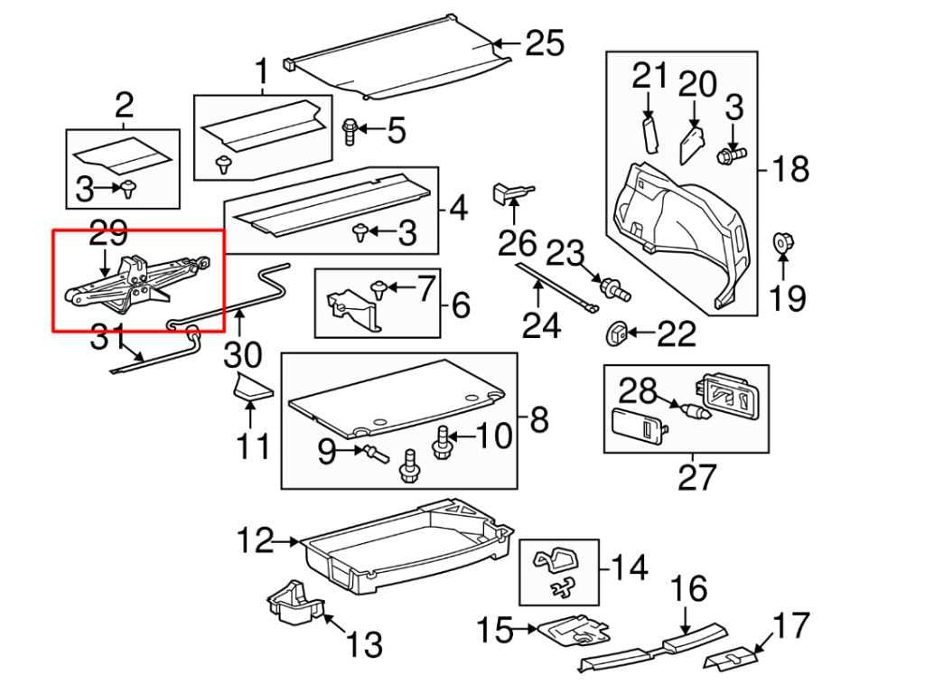 2010-2013 Toyota Prius Lift Jack w/ Jack Storage Box 09111-76011 OEM - Alshned Auto Parts