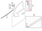 20-25 Mazda CX-30 2.5 S Front Left Side Door B Pillar Exterior Molding DGH950M21 - Alshned Auto Parts