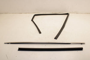 2015-2017 Infiniti QX50 Rear Left Door Run Channel w/ Belt Molding Weatherstrip