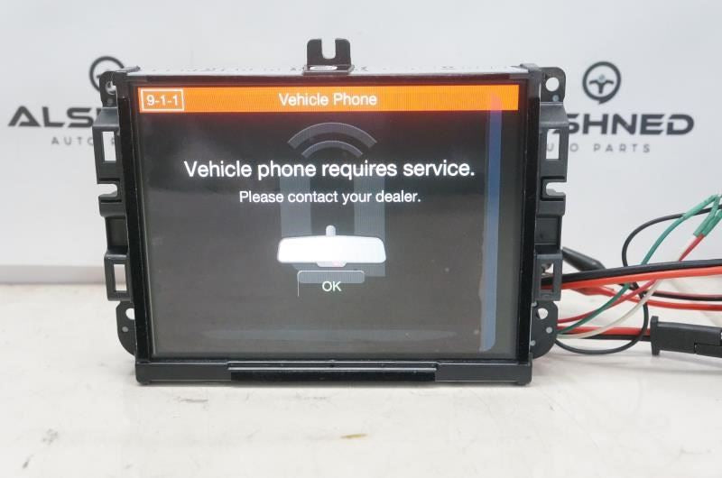 2016 Jeep Grand Cherokee 8.4'' Display Audio Radio Navi Receiver 68301356AB OEM - Alshned Auto Parts