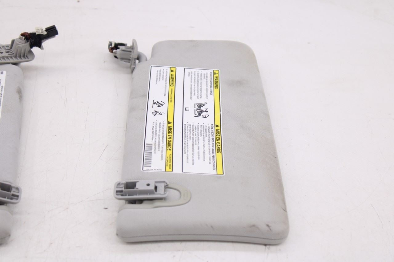 18-21 Jeep Compass Limited Front RH and LH Side Sun Visor w/ Illuminated Mirror - Alshned Auto Parts