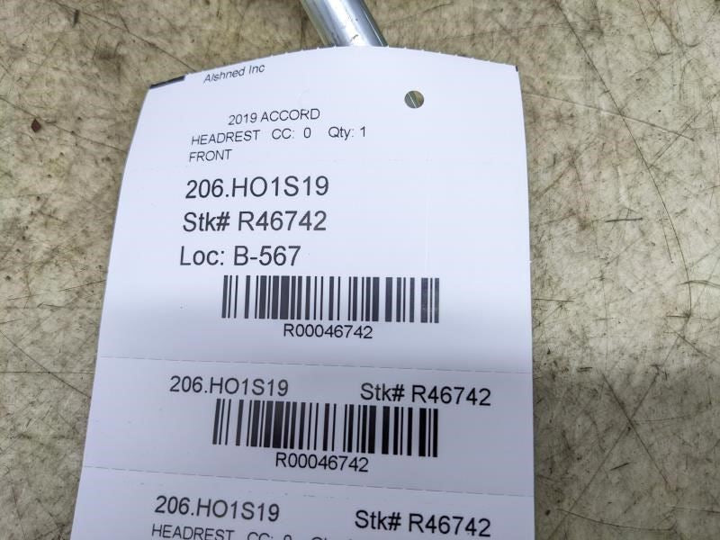 2018-20 Honda Accord Front Left or Right Seat Headrest Cloth 81140-TVC-A21ZA OEM - Alshned Auto Parts