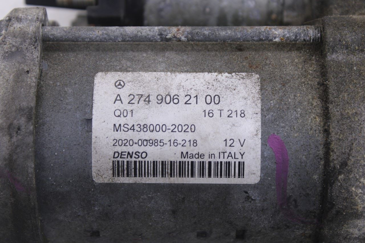 2015-2018 Mercedes-Benz C300 4Matic 2.0L Engine Starter Motor 2749062100 OEM9