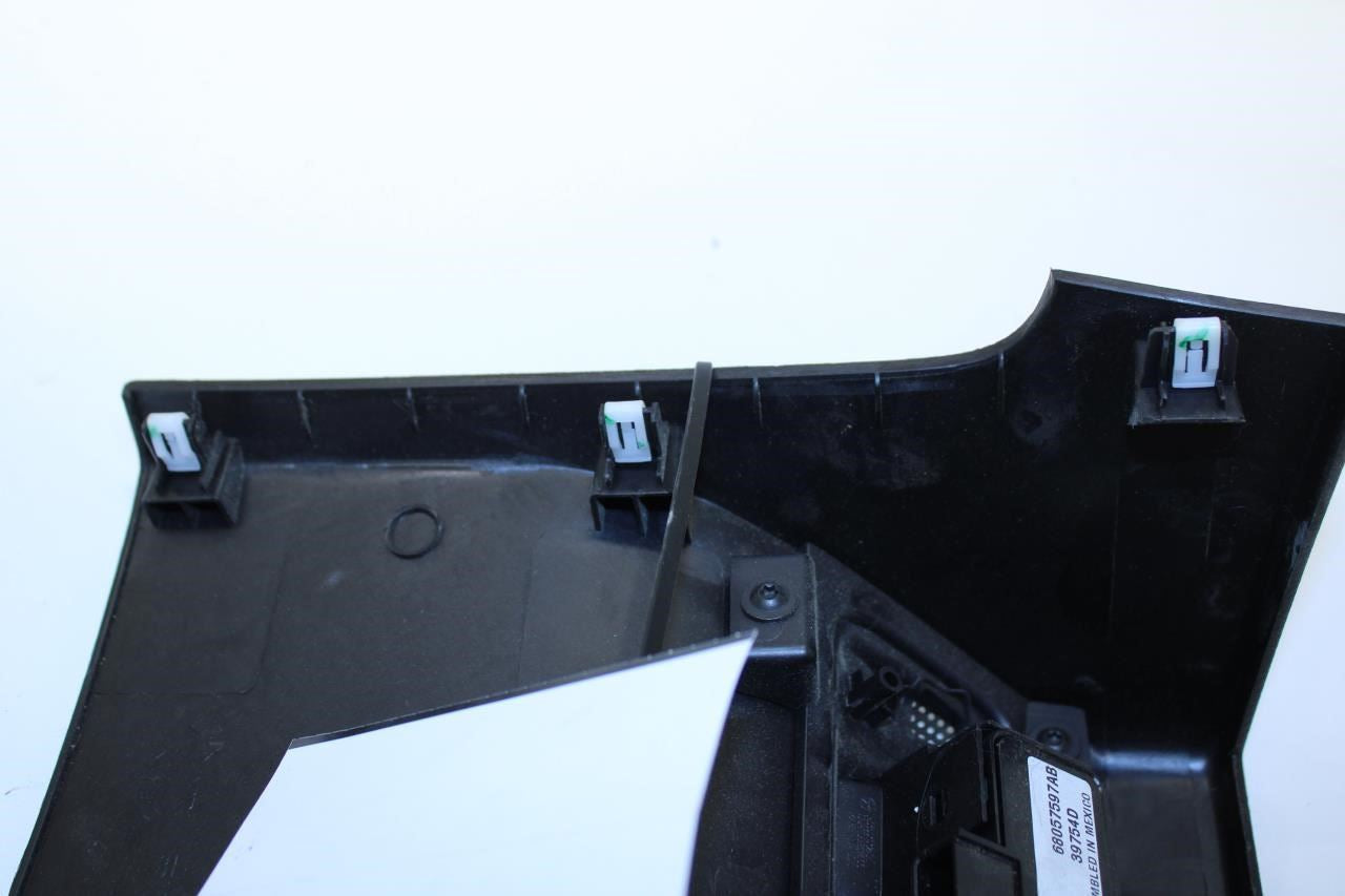 2013-18 Jeep Wrangler Sahara Center Console Back End Panel w/ Switch 5MD98DX9AA - Alshned Auto Parts