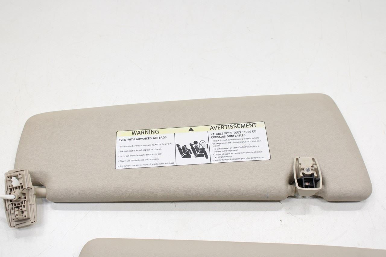 14-18 BMW X5 Front RH and LH Sun Visor w/ Illuminated Mirror Set of 2 *ReaD* - Alshned Auto Parts