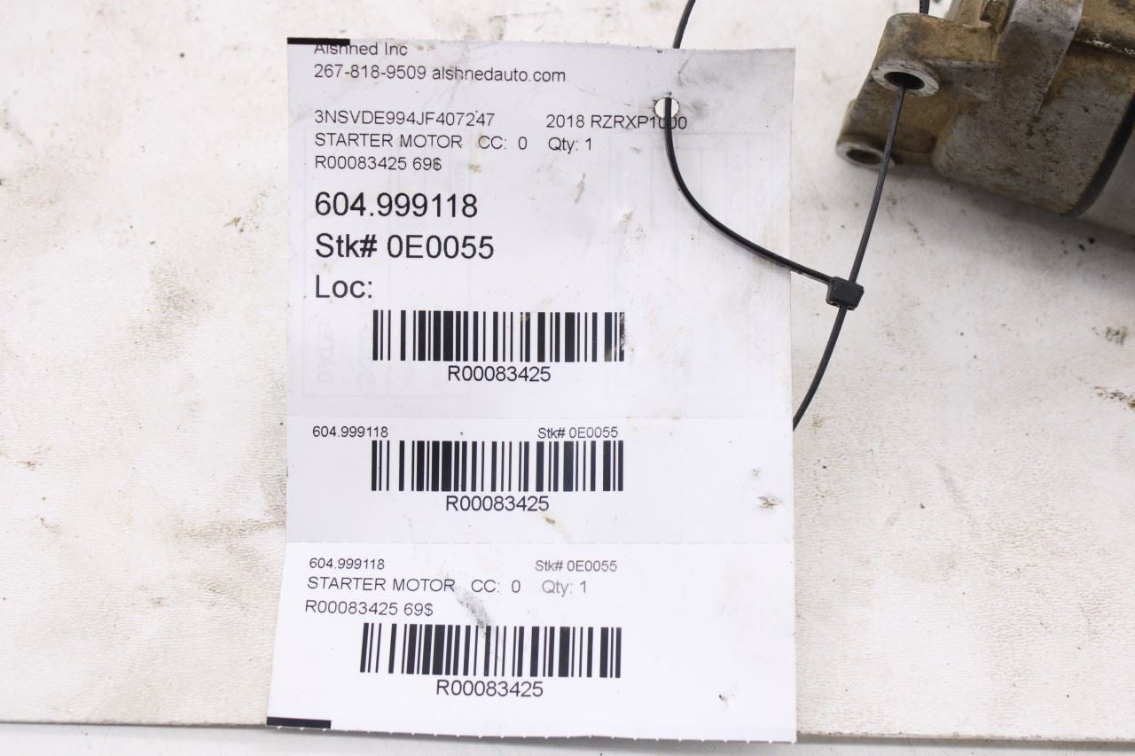 2015-2023 Polaris RZR XP 1000 Engine Starter Motor 4014548 4014037 OEM12